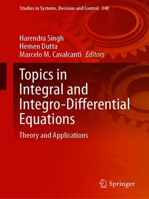 cover image of Topics in Integral and Integro-Differential Equations